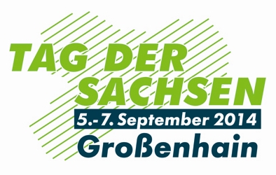"Tag der Sachsen" 2014 in Groenhain - Logo